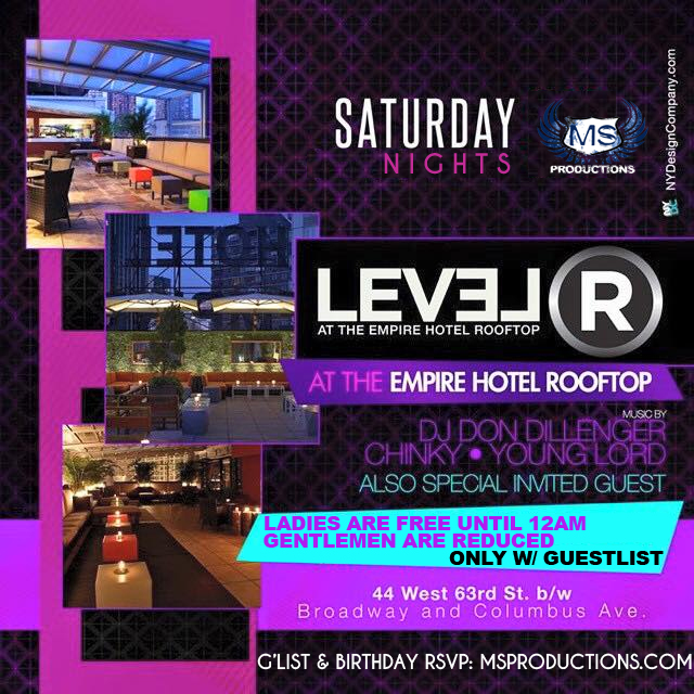 Level R Empire Hotel Rooftop