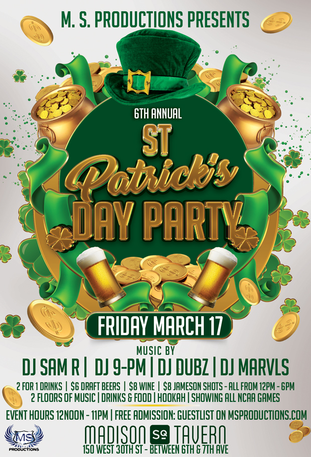 St Patrick's Day Party